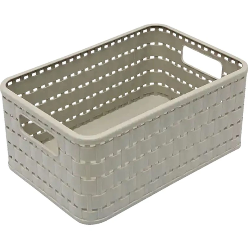 Корзина для хранения Flink & Sauber прямоугольник, 23.7x15.8x10.8 см полипропилен, с ручками, в ассортименте