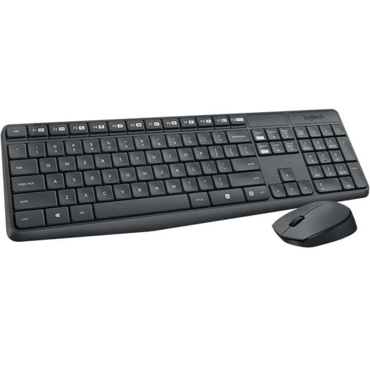 Комплект клавиатура и мышь Logitech MK235 (920-007948) Комплект клавиатура и мышь Logitech MK235 (920-007948)
