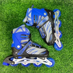 Роликовые коньки ST00221, S, размер 31-34, красные/черные