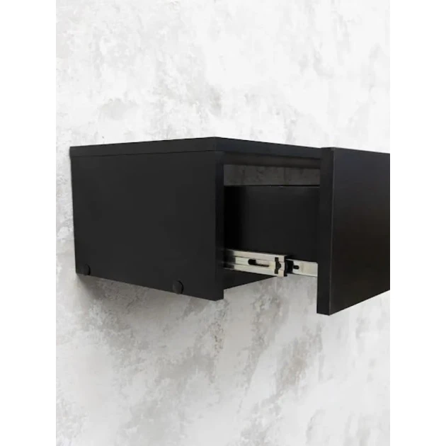 Консоль Art Mebel 14, ламинированный, 17х71х30 см, антрацит Консоль Art Mebel 14, ламинированный, 17х71х30 см, антрацит