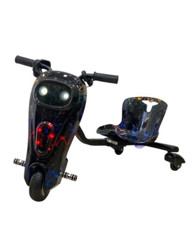 Elektrik skuter Drift Car M6647, qara