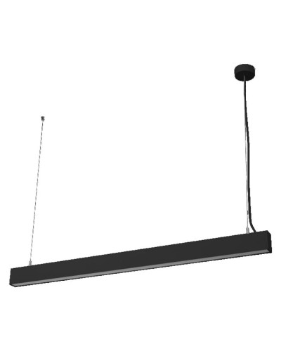 Ofis işıqlandırıcısı Office Line Cuboid AC621360055, 42W, 4000K, alüminium, qara