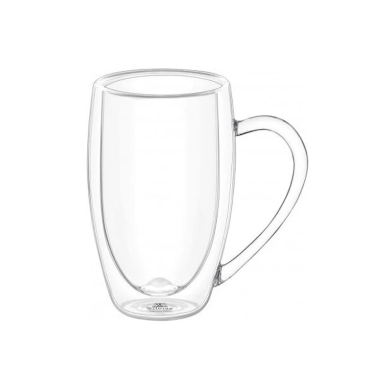 Кружка Wilmax Thermo WL-888740, 300 мл, стекло, прозрачный