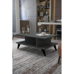 Журнальный стол 12115640, ЛДСП, темно-серый, 90x60x45 см Журнальный стол 12115640, ЛДСП, темно-серый, 90x60x45 см