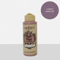 Краска матовая Cadence Style Matt Paint S9024 Ashy Rose, с бархатистым эффектом, 120 мл