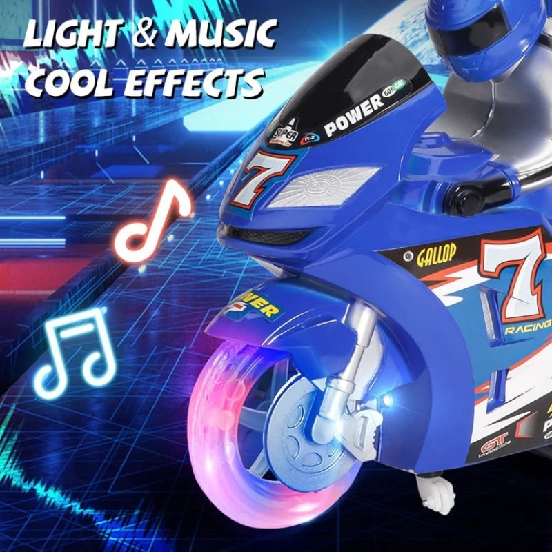 Radio ilə idarə olunan motosikl Biketoys 001 Red