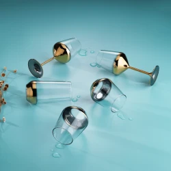 Набор стаканов Schafer Shine 6 штук (Золотистый 01)