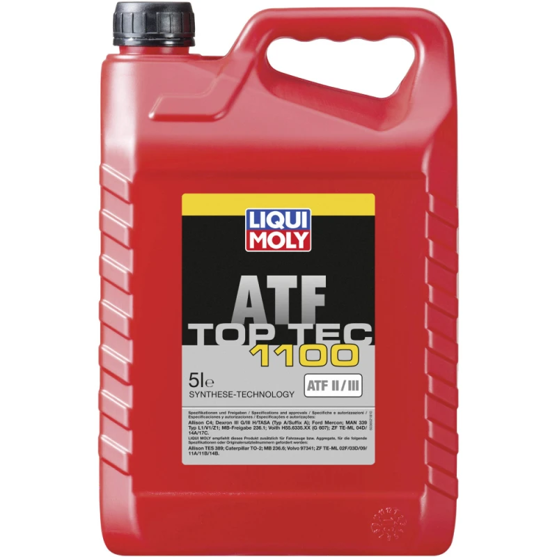 Sürətlər qutusu üçün yağ Liqui Moly TF Top Tec 1100 3652 5 lt