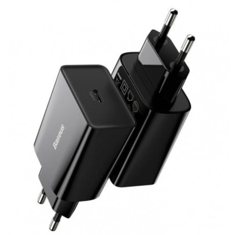 Зарядное устройство Baseus Speed Mini QC Quick Charger 1C 20W EU Black CCFS-SN01