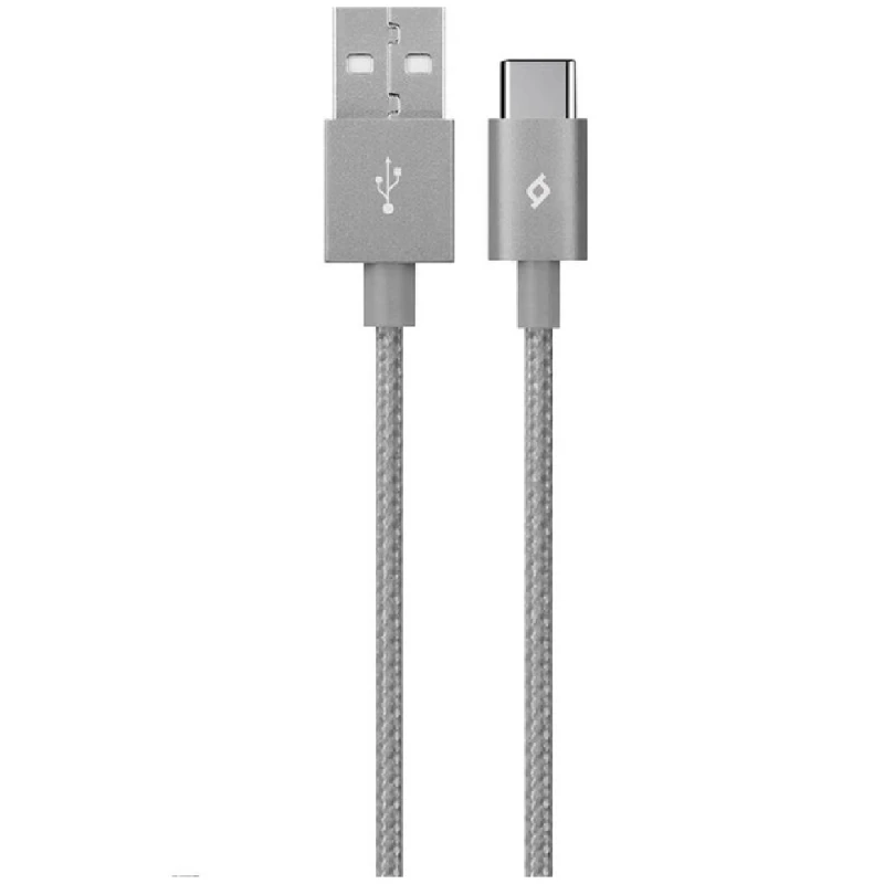 Ttec AlumiCable Type C 2.0 Charge/Data Cable Space Grey 2DK18UG