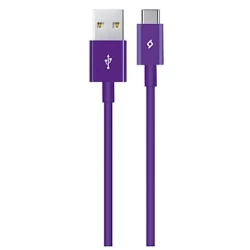 Кабель Type-C 2.0 Ttec Charge/Data Cable Purple