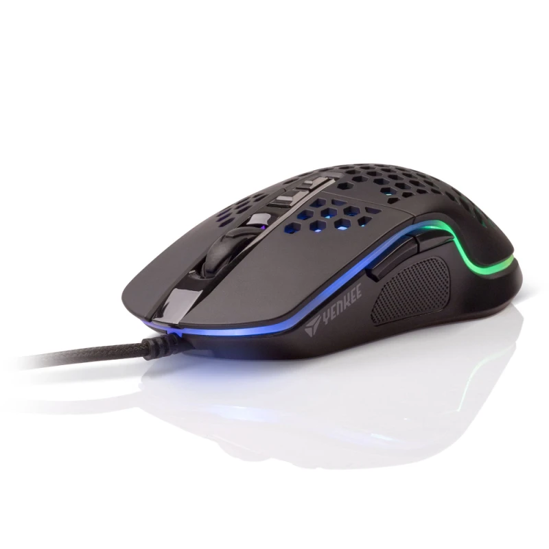 Yenkee Gaming RGB mouse Shotgun Black / YMS 3030BK