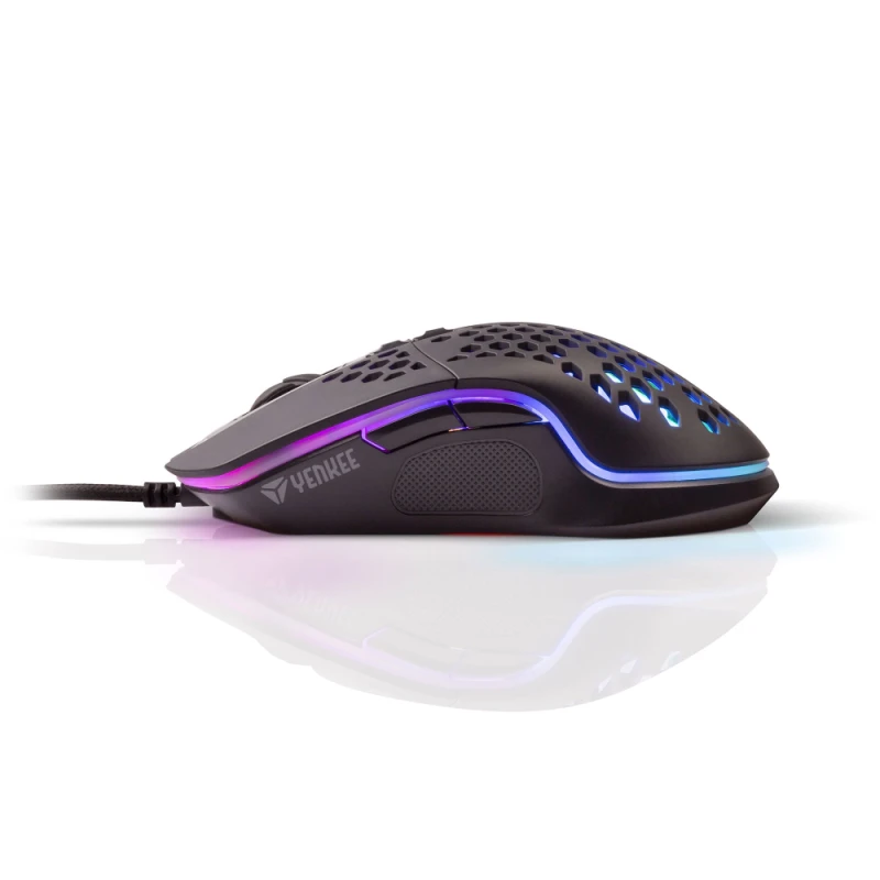 Yenkee Gaming RGB mouse Shotgun Black / YMS 3030BK