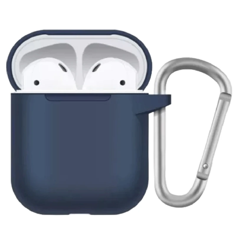 Blueo Apple Airpods 2 Liquid Silicone Protect Case Blue