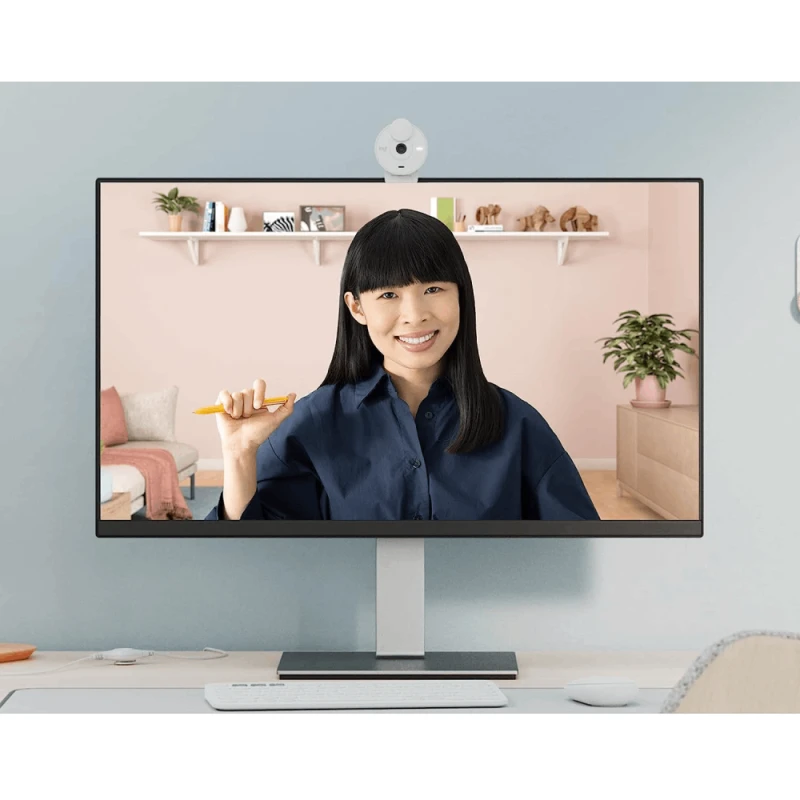 Web Camera Logitech Brio 300 Full HD Off-White