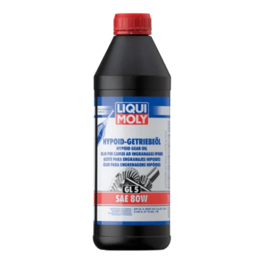 Sürətlər qutusu üçün yağ Liqui Moly Hypoid-Getriebeöl GL5 SAE 80W 1025 1 lt