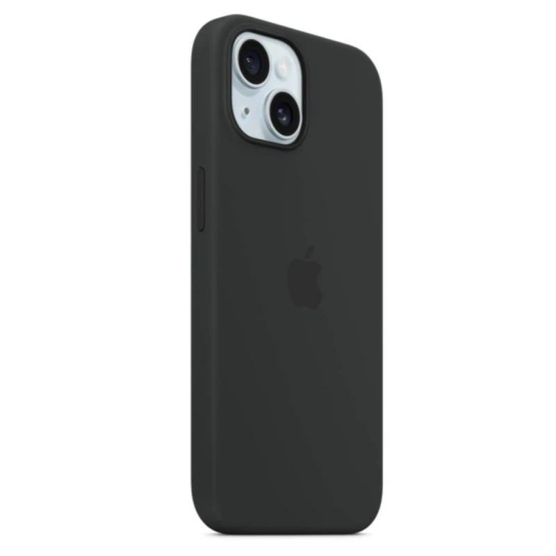Qoruyucu örtük iPhone 15 Silicone W/MagSafe Black MT0J3ZM/A