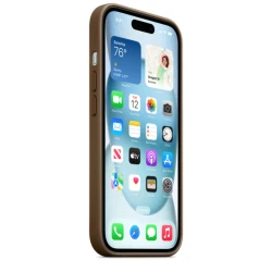 Qoruyucu örtük iPhone 15 FineWoven W/MagSafe Taupe MT3C3ZM/A