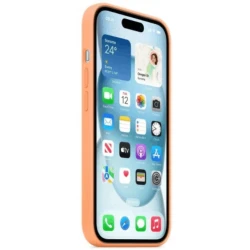 Защитный чехол Apple iPhone 15 Plus W/MagSafe Orange Sorbet MT173ZM/A