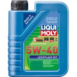 Моторное масло Liqui Moly Leichtlauf HC7 5W-40