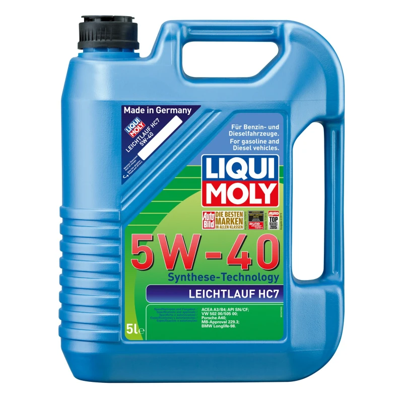 Моторное масло Liqui Moly Leichtlauf HC7 5W-40