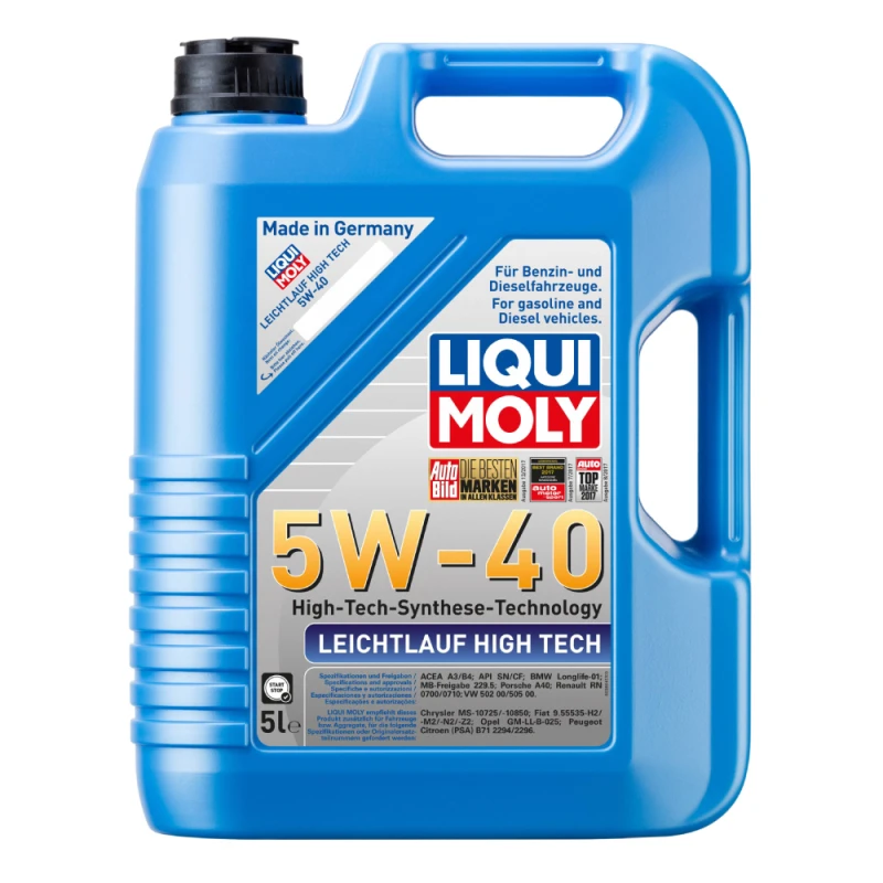 Mühərrik yağı Liqui Moly Leichtlauf High Tech 5W-40 (2328/8029)