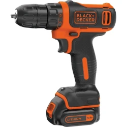 Дрель-шуруповерт Black&Decker BDCDD12B-QW SET (2X1.5)
