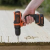 Дрель-шуруповерт Black&Decker BDCDD12B-QW SET (2X1.5)