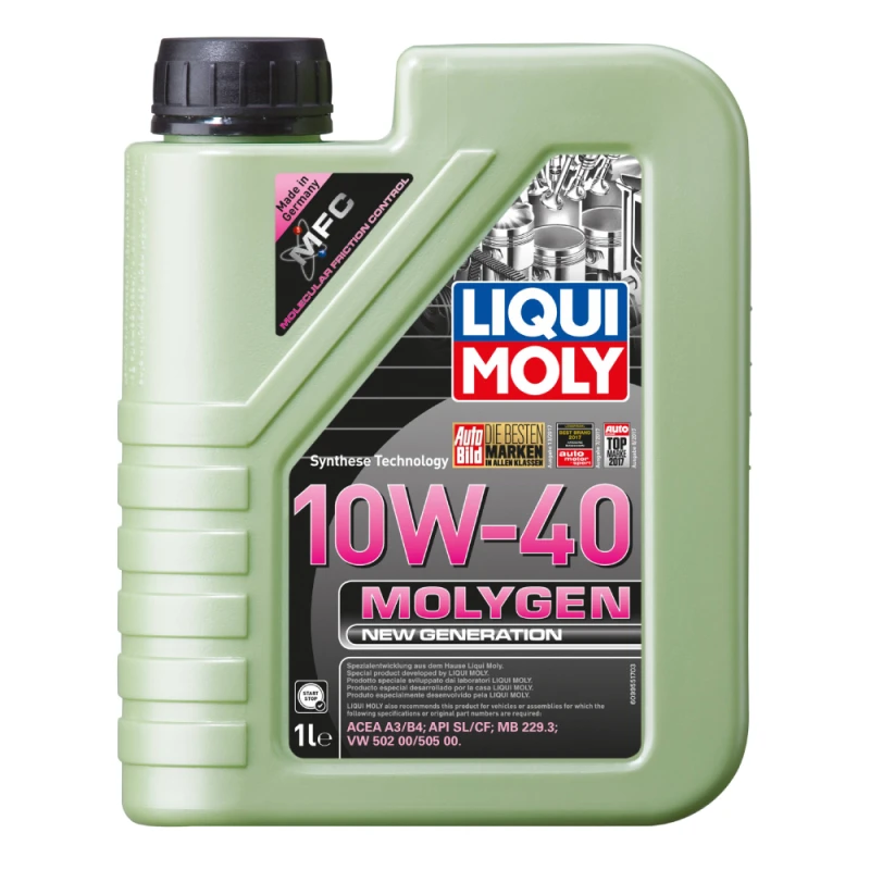 Mühərrik yağı Liqui Moly Molygen New Generation 10W-40  (9059)