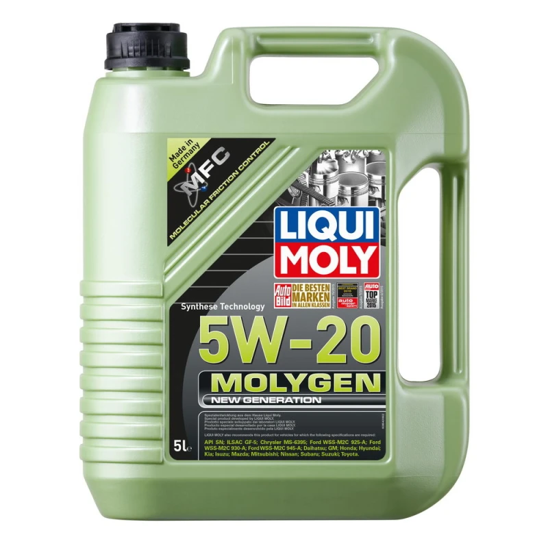 Mühərrik yağı Liqui Moly Molygen New Generation 5W-20 (8540)