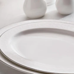 Serviz dəsti Schafer Mila 56 parça Gümüşü 02 8699131749425