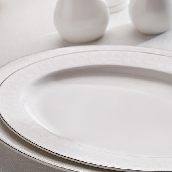 Serviz dəsti Schafer Mila 56 parça Gümüşü 02 8699131749425