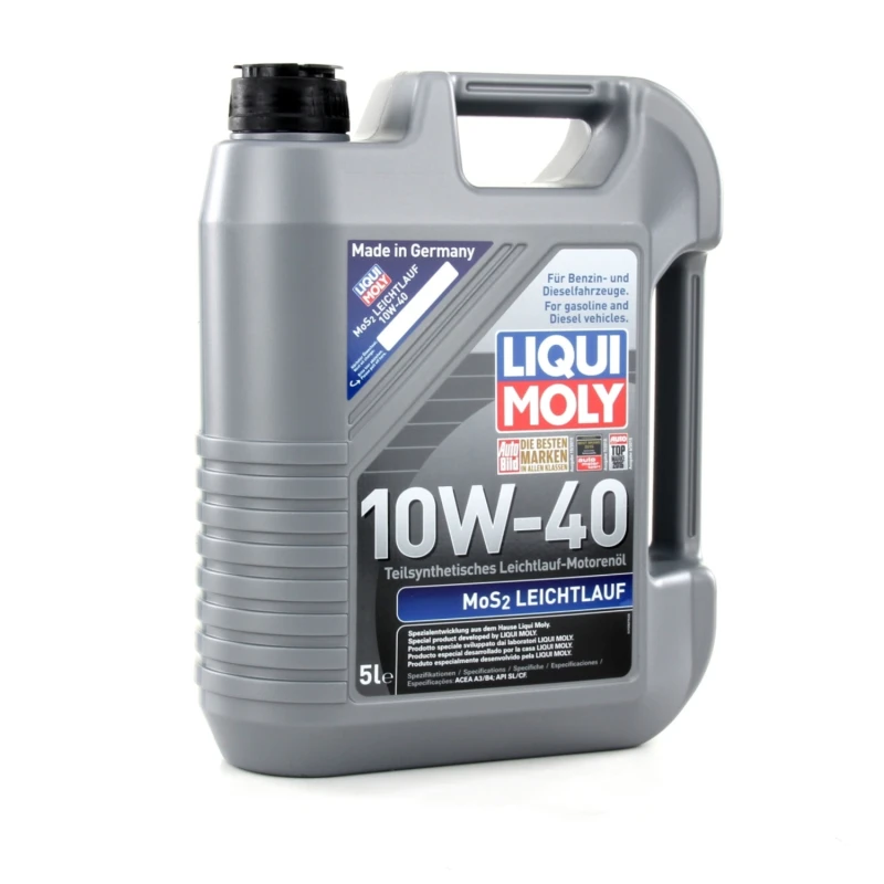 Mühərrik yağı Liqui Moly MoS2 Leichtlauf Super Motoroil 10W-40  (1931/2184)