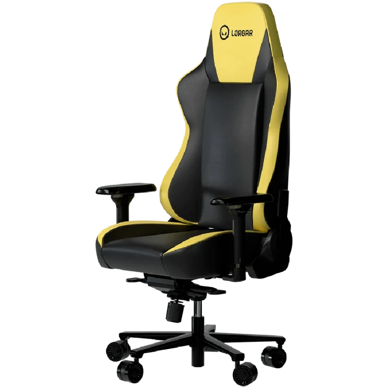 Gaming Chair Lorgar Base 311 Black Yellow / LRG-CHR311BY