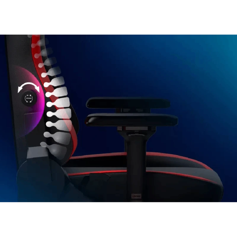 Gaming Chair Lorgar Embrace 533 Black Red / LRG-CHR533BR