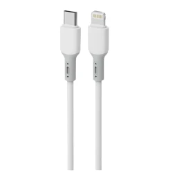 Кабель Euroacs USB-C to Lightning 20W White / EUC-Z014