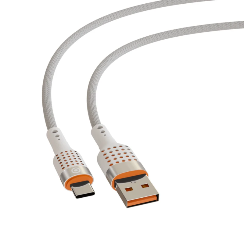 Euroacs cable USB to Type-C White / EU-Z115A