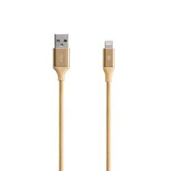 Кабель Lightning Charge/Data Alumicable Ttec Gold / 2DK16A