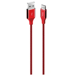 Ttec AlumiCable Type C 2.0 Charge/Data Cable Red 2DK18K