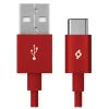 Ttec AlumiCable Type C 2.0 Charge/Data Cable Red 2DK18K