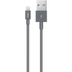 TTEC Lightning USB Charge/Data Cable Gray 2DK7508GR