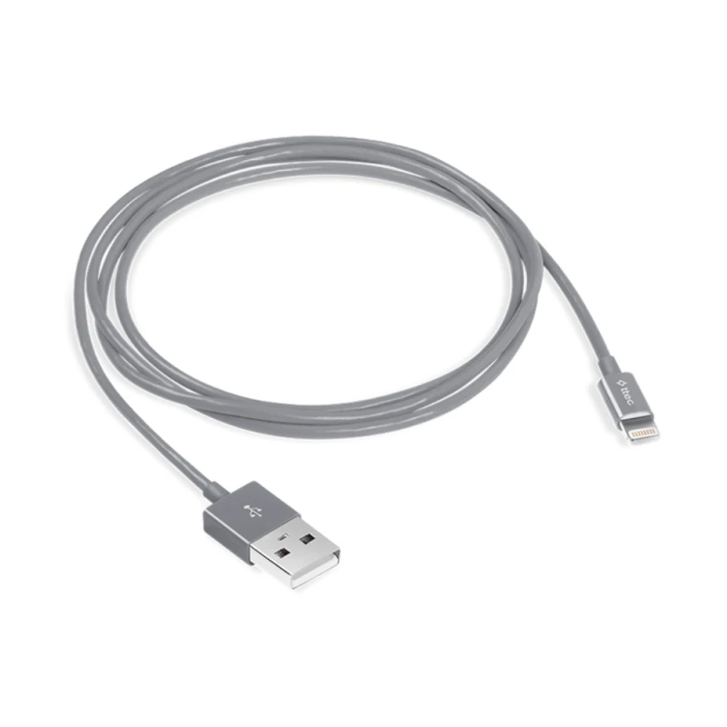 TTEC Lightning USB Charge/Data Cable Gray 2DK7508GR