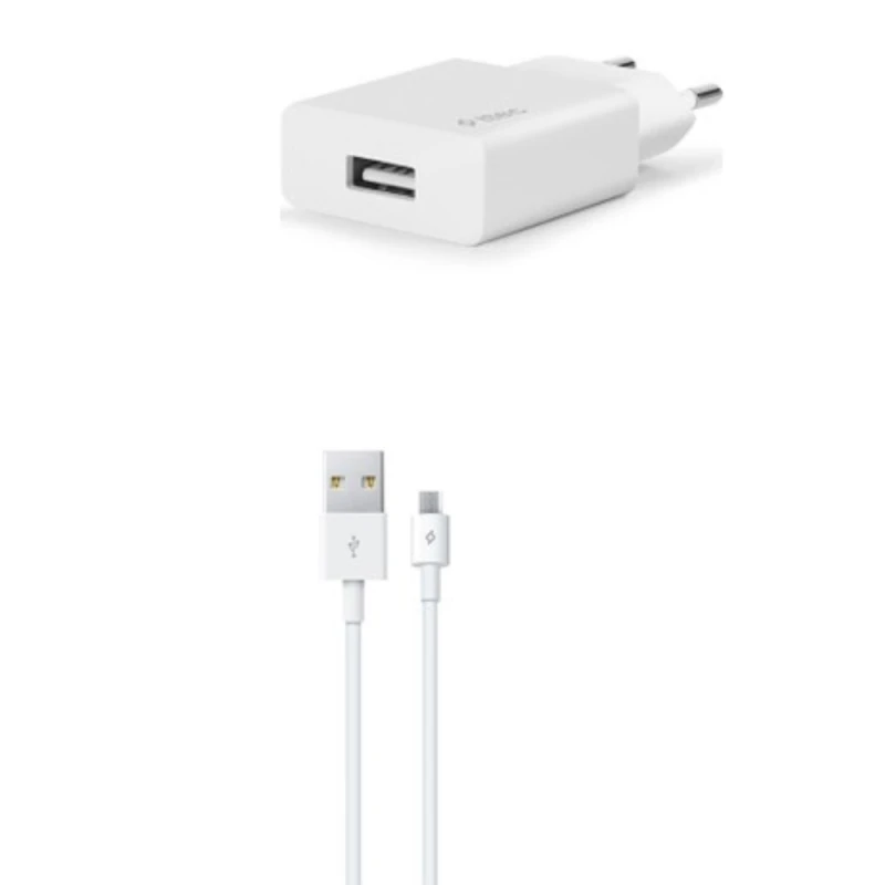TTEC SmartCharger Travel Charger 2.1A Micro USB Cable  White / 2SCS20MB