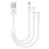 Ttec Trio Charge/Data Mini Cable 30 sm White / 2DK13