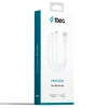 Ttec Trio Charge/Data Mini Cable 30 sm White / 2DK13