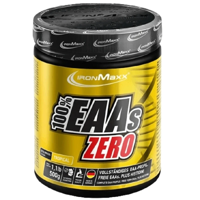 Qida əlavələri IronMaxx 100% EAAs Zero 500g Box