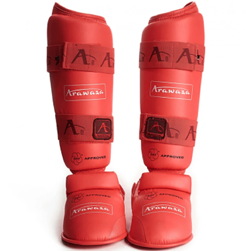 Защита стопы для карате Arawaza красная M 530979