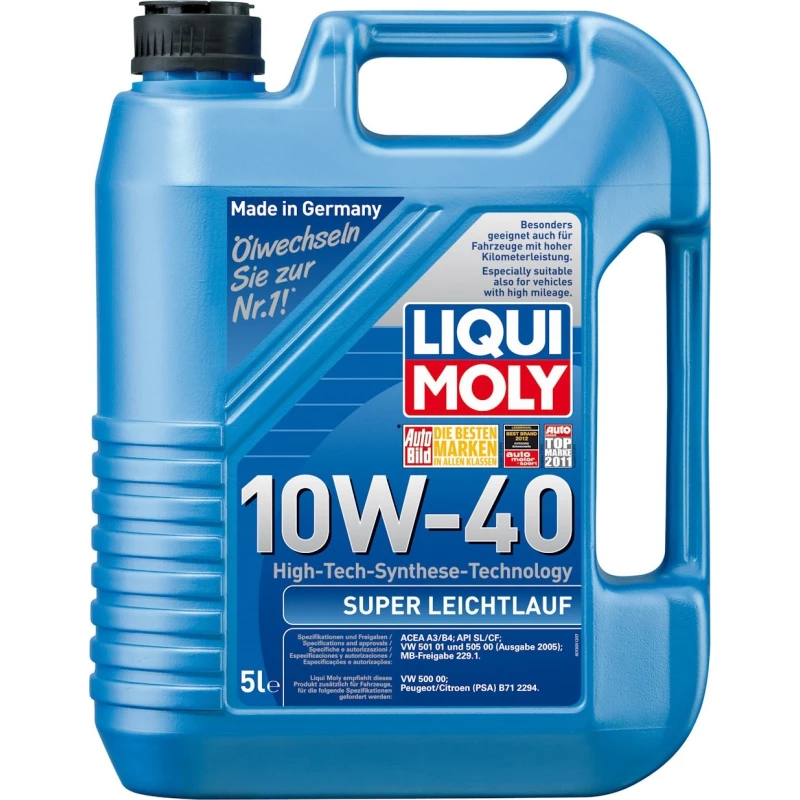 Моторное масло Liqui Moly Super Leichtlauf 10W-40