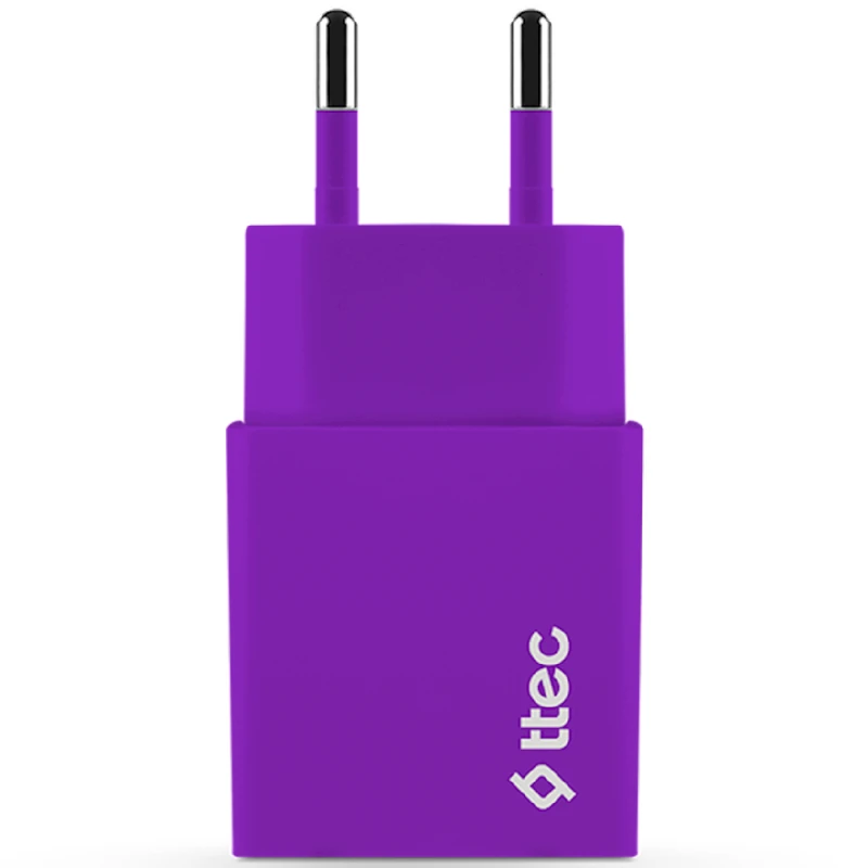 Ttec Smartcharger Travel Charger 2.1a Lightning Cable Purple  / 2SCS20LMR