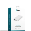 Внешний аккумулятор Powerbank Ttec Powerslim Duo 10000 mAh White
